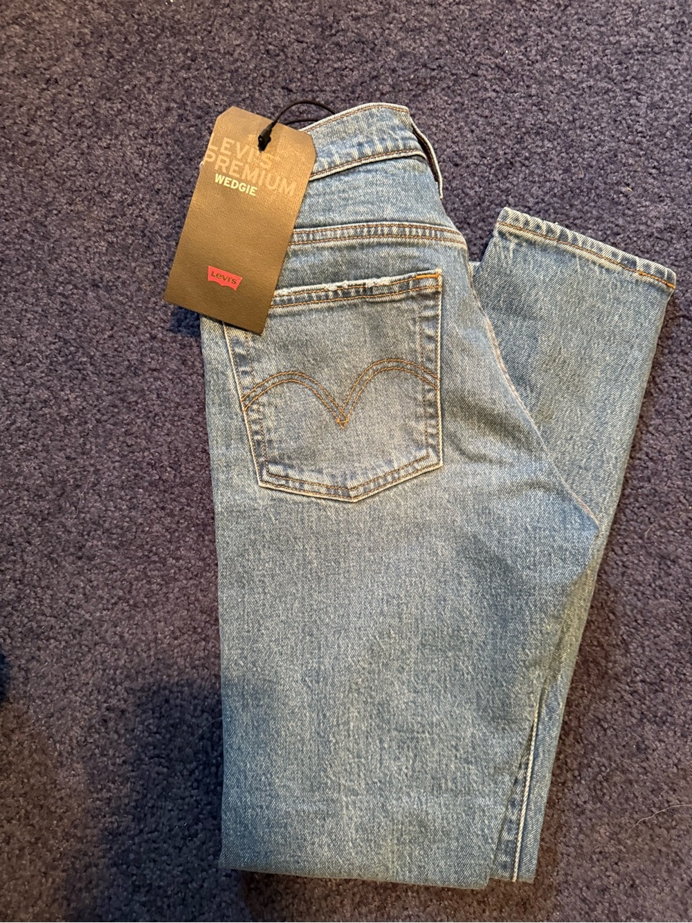 Levi's Women's Light Wash High-Rise Wedgie Jeans